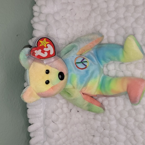 Ty Beanie "Peace" 1996 Beanie - Picture 1 of 8